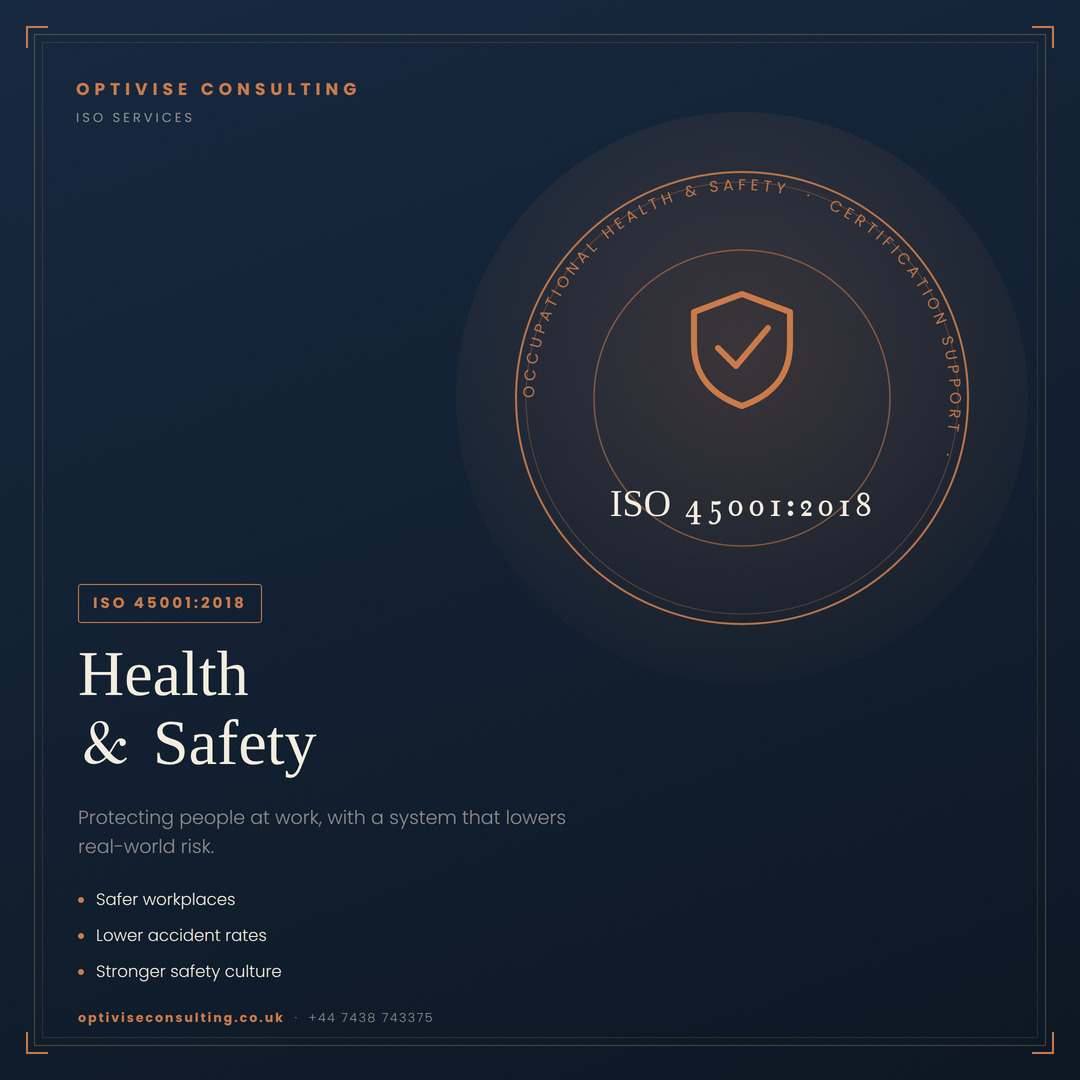 ISO 45001 Health and Safety